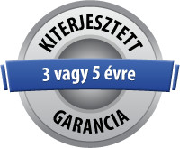 5 év Kiterjesztett garancia